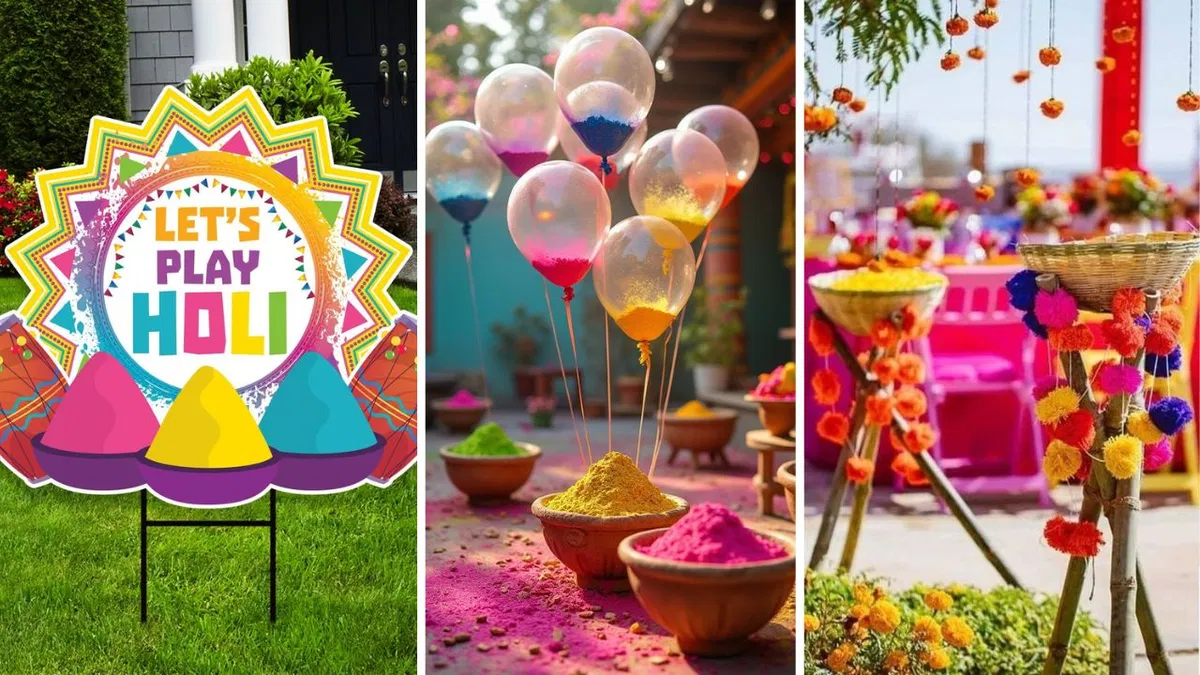 Holi 2026: Easy DIY Decoration Ideas for Your Home