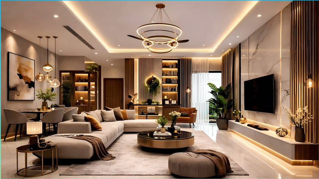 Easy home improvement ideas with cozy decor, indoor plants, comfortable furniture, and a beautiful everyday living space
