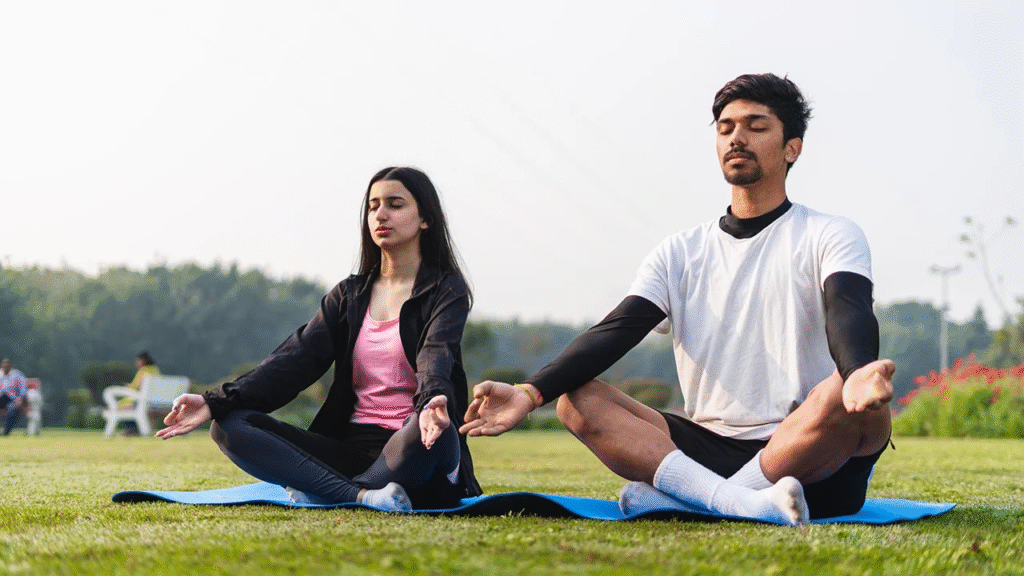 Easy everyday habits for a healthier and more balanced lifestyle, including healthy eating, exercise, sleep, hydration, and self-care.