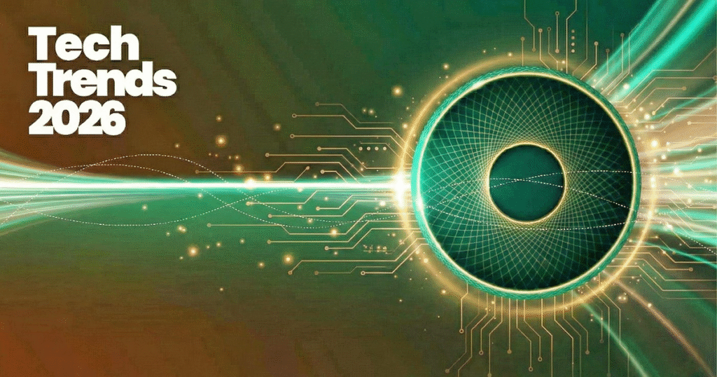 What’s new in technology in 2026, featuring the latest trends, AI innovations, smart devices, automation, and digital technology.